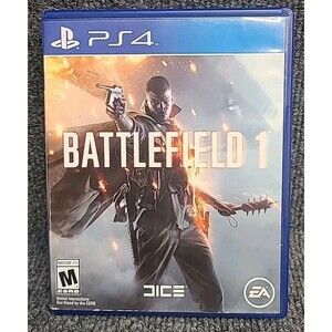 PS4 Battlefield 1 (PlayStation 4, 2016) No Manual Tested